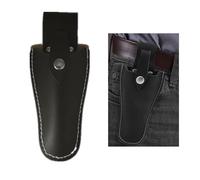 Xiciki Étui de sécateur portable pour pinces de jardin, pochette à outils, étui en cuir durable pour pince d'élagage, ciseaux, ciseaux, cadeau parfait pour homme, papa, mari (noir)