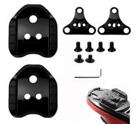 Xiciki Lot de 2 adaptateurs de plaque Shimano SPD SM-SH41, convertisseur de crampons SPD, adaptateur de plaque à 3 trous, en métal, compatible avec SH40, SM-SH4, Shimano SPD Cleat pour pédales de vélo