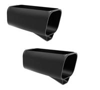 Xiciki Lot de 2 coques de protection en silicone étanches pour caméra Eufy S3 Pro Eufy Security eufyCam S330, protection contre les intempéries et les chocs, noir