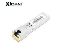 Xicom SFP Module en cuivre 2.5G RJ45 Port 100M Fiber SFP Module émetteur-récepteur commutateur Ethernet optique Compatible Cisco/Mikrotik 3PCS-2.5G-100M