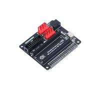 XICOOLEE Carte adaptateur matrice RVB pour cartes mères Raspberry Pi et interface Pico 1 HUB75, 2 connecteurs d'entrée d'alimentation de type C 5 V/4 A et DC-044 5 V/8 A