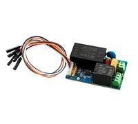 Xicoolee Module de détection de présence humaine LD2410 et relais à onde millimétrique alimenté par AC 100 ~ 240 V contrôlé par le niveau GPIO