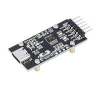 XICOOLEE PL2303 USB to UART (TTL) Serial Port Module for Windows Linux Mac OS with Type-C Connector Onboard Power Supply TXD RXD Indicators UART TTL Level Switch