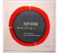 XID 5147 FINE ARTS QUARTET/NY WOODWIND Spohr Nonet LP