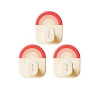 xIDEAL PARA MUCHAS OCASIONES: Los ganchos de pared adhesivos proporcionan una fuerte adherencia y son perfectos para espejos de baño, cerámica, azulejos de cocina, superficies de madera y metal. Mejor