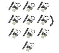 XIDIT Lot de 10 adaptateurs Bluetooth sans fil NGFF M2 vers PCI-E Pcie Desktop avec 2 antennes AC pour AX200 9260AC 8265NGW