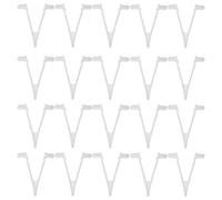 XIDIT Lot de 20 pinces de fixation télescopiques en V pour manche d'aspirateur de piscine