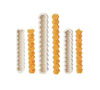 Xidmold Lot de 3 moules en silicone pour bougies en forme d'abeille, en forme d'abeille, en silicone, pour bougies en cire d'abeille, bougies en cire de soja, plâtre, résine époxy, artisanat