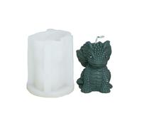 Xidmold Moule en silicone 3D dinosaure et dragon - Forme réaliste d'animaux - Moule à savon animal - Moule en résine dinosaure pour chocolat, savon, bougies en cire de soja, ornements artisanaux (B)