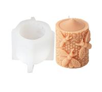 Xidmold Moule en Silicone en Forme de Nid d'Abeille - Pour Bougies en Cire d'Abeille, Cire de Soja, Plâtre et Résine