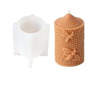 Xidmold Moule en Silicone Nid d'Abeille pour Bougies en Cire d'Abeille, Cire de Soja, Plâtre et Résine