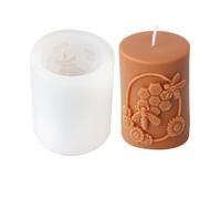 Xidmold Moule en Silicone pour Bougies en Forme de Nid d'Abeille - pour Cire d'Abeille, Cire de Soja, Plâtre, Résine Époxy et Artisanat