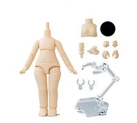 XiDonDon 1/12 Scale BJD Doll Body 9.6cm/11cm YMY2 Body Action Figures Replacement Body Doll Accessories (Milky White,9.6cm)
