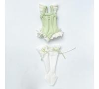 XiDonDon Maillots de Bain Tendance pour poupées BJD Blyth, Ob24, Licca et Azone Accessoires et Cadeaux (Vêtements Uniquement) (Green)