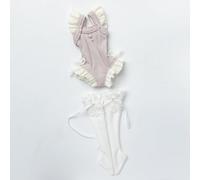 XiDonDon Maillots de Bain Tendance pour poupées BJD Blyth, Ob24, Licca et Azone Accessoires et Cadeaux (Vêtements Uniquement) (Light Purple)
