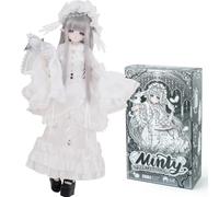 XiDonDon Série Poème de Brume Plumée Poupée BJD 1/6 Spéciale avec Greffe de Cheveux - Figurine d'action - Jouet de Collection - Cadeau (Two Boxes)