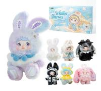 XiDonDon Série Prévisions Météo Figurine en Vinyle Mignonne avec Visage, Design aléatoire, Style Anime, Jouet de Collection, décoration, Cadeau (Whole Set)