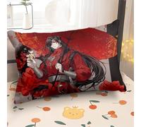 Xie Lian Anime Taie d'oreiller He Xuan Hua Cheng Taie d'oreiller Imprimé 3D Taie d'oreiller 60 x 40 cm Taie d'oreiller Maison Canapé Décoratif Taies d'oreiller