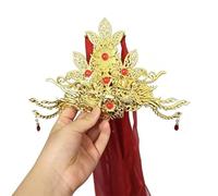 Xie Lian Costume de cosplay officiel de Hanfu | Robe de cérémonie brodée dorée pour Halloween, Comic Con
