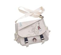 Xie Lian Sac à bandoulière Anime Hua Cheng Sac d'école Personnage de dessin animé Sac d'école Xie Lian Sac bandoulière réglable Cadeaux pour les fans, Type 12, 31 * 11 * 28 cm