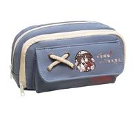 Xie Lian Trousse à crayons en toile et fibre de dessin animé Hua Cheng Grande capacité Sac de rangement portable pour étudiant fille garçon, Type 7., 21*11*5.5cm, Trousse de beauté