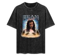 XIEAI Team Jacob Twilight Cursed Fan Men's T-Shirt Graphic Unisex Black Top Shirt M