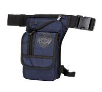 Xieben Nylon Drop Leg Sac pour Hommes Femmes Moto Vélo Hanche Bum Ceinture Taille Fanny Pack Voyage en Plein Air Camping Tactique Randonnée Vélo Crossbody Épaule Poche Marin