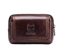 Xieben Vertical en Cuir Taille Ceinture Holster pour Hommes Femmes Clip Titulaire Voyage en Plein Air Camping Couverture Pochette Bourse Sac Fanny Sac Etui pour Téléphone Portable Phone Marron