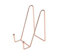 XIEHYA 2 pièces Plaque présentoir Photo chevalet Supports Support d'affichage Plat Table Art Photos Cadre décoratif pour Cuisine(Rose Gold)
