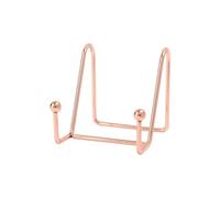 XIEHYA Cadre Photo 3 pièces/8cm/15cm, présentoir, Support de Plaque, à Vaisselle for Petit chevalet, Plateau Cartes, Art Table Domicile et au Bureau pour Cuisine(Rose Gold-8cm)