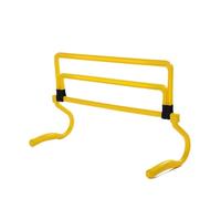 XIEHYA Haies D'agilité Lot de 6 Haies d'entraînement Football Portables, d'agilité, Vitesse pliométriques, Barre Saut Pliable et réglable(6Pcs Yellow)