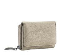 XIEHYA Portefeuille Femme Portefeuille en Cuir véritable for Femmes, Petit Porte-Monnaie avec Fermeture éclair, Court, Porte-Monnaie for Cartes et Billets avec Emplacement pour Carte(Gray)
