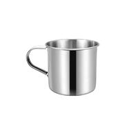 XIEHYA Tasse de voyage simple en acier inoxydable, idéale for la soupe au café, dotée d'une poignée et d'un design portable Pour Le Camping(100ml)