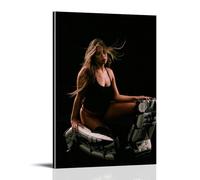 XIEJIANPPOZWE Poster Tate McRae « Think Later » pour espaces intérieurs, décoration sur toile adaptée pour les salons, chambres, bureaux et couloirs.