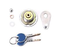 XIEJING Cylindre De Serrure,Barillet De Porte Super Sécurité Coffre-Fort Coffre-Fort Verrou Anti-vol avec clé de cryptage Cylindre de cuivre