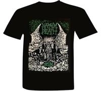 xiejun Men's Alan S Perez Napalm Death Men's Fashion T-ShirtBlack Manches Courtes(3X-Large)