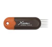 Xiem Tools USA Retractable Scoring Tool, Slide to reveal 6 pins for cutting or scoring, Orange (RST-10188)