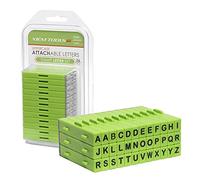 Xiem Tools USA Stamp Attachable Letters, Uppercase Arial Bold Font, 36 Pieces (ALSS1U-10297)