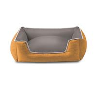 XIEMINLE Canapé-lit d'intérieur pour animal de compagnie avec coussin confortable et confortable pour chiens de petite et moyenne taille - Canapé apaisant avec fond antidérapant (80 x 65 x 19 cm