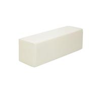 XIEMINLE Coussin d'accoudoir de canapé de taille personnalisée - Coussin rectangulaire pour tête de lit - Coussin épais - Remplissage d'espace - Coussin d'accoudoir (60 x 15 x 15 cm, beige)