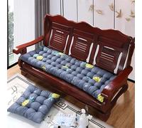 XIEMINLE Coussin de banc 2/3/4 places, canapé et chaise rectangulaire pour baie vitrée, chambre à coucher, chaise de salle à manger, porche (53 x 53 x 6 cm, style 1)