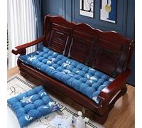 XIEMINLE Coussin de banc 2/3/4 places, canapé et chaise rectangulaire, pour chambre à coucher, chaise de salle à manger, porche, chaise (53 x 200 x 6 cm, style 7)