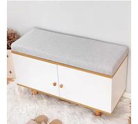 XIEMINLE Coussin de banc de chaussures de 5 cm, long coussin d'intérieur avec fond antidérapant, 2/3 places, coussin de banc de salle à manger, canapé, rénovation, pour balancelle, tatami maison (100