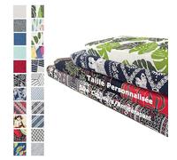 XIEMINLE Coussin de Banc de Taille Personnalisée, Assise Coussin de Meuble d'intérieur, Coussin de Baie Vitrée 2/3 Places, Coussin de Canapé Amovible et Lavable, pour Banc Balancelle (Epaisseur: 4cm)