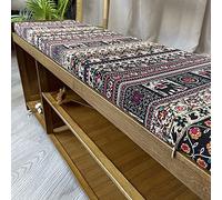 XIEMINLE Coussin de banc d'intérieur de 3 cm/5 cm d'épaisseur - 2 ou 3 places - Avec housse amovible pour banc de cuisine ou de salle à manger - 120 x 40 x 3 cm - Style 2