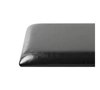 XIEMINLE Coussin de banc en cuir imperméable et doux pour chaise de salle à manger 2, 3 ou 4 places, antidérapant (40 x 30 cm, noir)