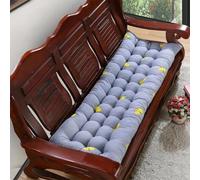 XIEMINLE Coussin de banc rectangulaire pour meubles d'intérieur longs - 8 cm d'épaisseur - Pour fenêtre 2/3 places (53 x 160 x 8 cm, Style 7)