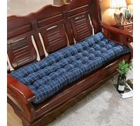 XIEMINLE Coussin de banc rectangulaire pour meubles d'intérieur longs - 8 cm d'épaisseur - Pour fenêtre 2/3 places (53 x 160 x 8 cm, Style 4)
