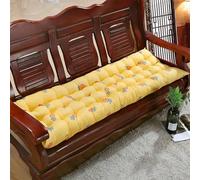 XIEMINLE Coussin de banc rectangulaire pour mobilier d'intérieur long - 8 cm d'épaisseur - Pour fenêtre 2/3 places (48 x 160 x 8 cm, Style 2)