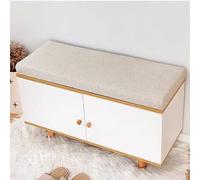 XIEMINLE Coussin de siège pour banc à chaussures de 5 cm d'épaisseur - Long coussin de chaise d'intérieur avec dos antidérapant - Coussin de siège 2/3 places pour banc de salle à manger